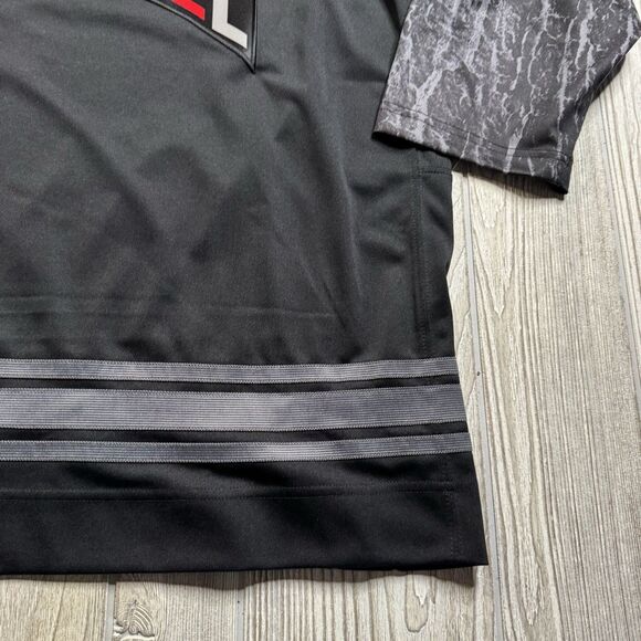 Ohio State Buckeyes Nike Team Black Hockey Jersey Spellout Mens XXL Blackout NWT - Picture 5 of 11